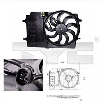 TYC Cooling Fan for Radiator 803-0001