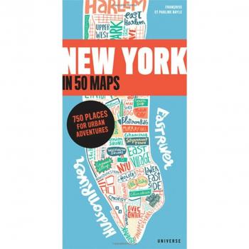Gaspard Walter New York in 50 Maps (Paperback)