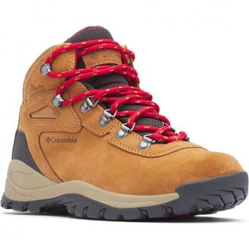 Columbia Newton Ridge Plus Waterproof Amped Boots – Light Brown Red, Women's 39.5