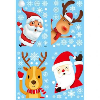 Décorations adhésives pour Noël
