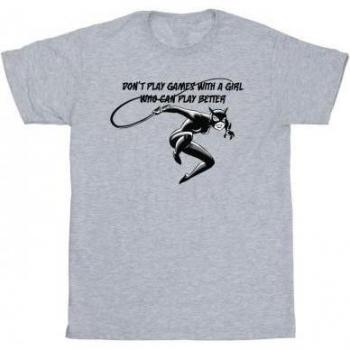 DC Comics Catwoman “Don’t Play Games” Top
