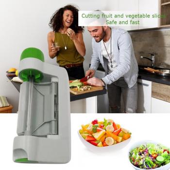Portable Vegetable and Fruit Cutting Gadget