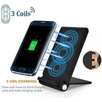 Chargeur sans fil rapide 10W pour Galaxy S8/S8 Plus