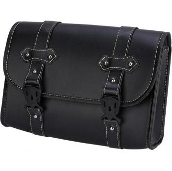 Sportster XL883 XL1200 PU Leather Saddlebag