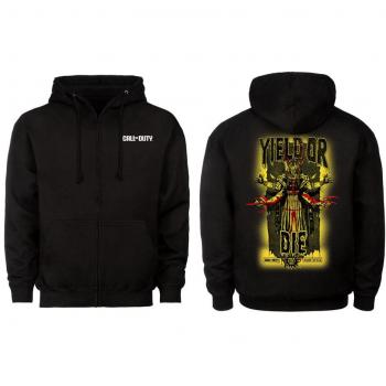 Maglione con cappuccio zip Black Ops 6 “Resistere o Morire” – Nero – Donna M