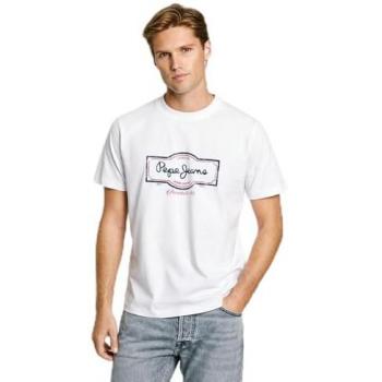 Pepe Jeans T-shirt PM509786 Bianco – Manica Corta M