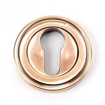 Door Lock Escutcheon, Bronze Finish – 0.53 × 0.53 × 0.08 cm
