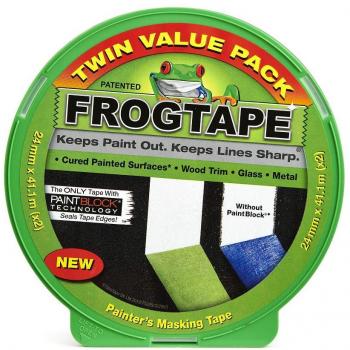 FrogTape Multi Surface Masking Tape 24mm x 41.1m Twin Pack