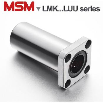 2pcs MSM Long Type Square Flange Linear Bearings LMK16LUU