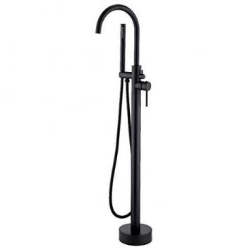 Aloni Elegante Badewannenarmatur Schwarz