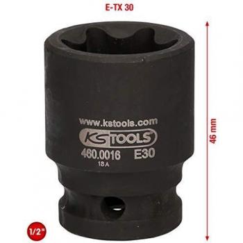 Chiave a bussola speciale da 1/2 per Mercedes, E30, 46 mm corta KS Tools 460.0016