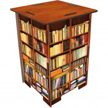 Werkhaus Photo Bench Book Shelf