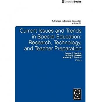 Current Issues and Trends in Special Education, Vol. 20: Research, Technology, and Teacher Preparation
