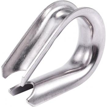 5/8-Inch Stainless Steel Wire Rope Thimbles
