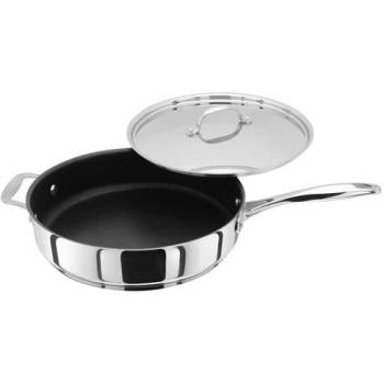 Silver 28 Non-Stick Sauté Pan with Lid – Stellar 7000, 3.5L