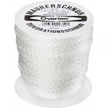 Overlen – Maurerschnur PP 1,7 mm, 100 m, Weiß