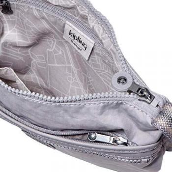 Kipling Arto S, Bolso bandolera Mujer, Gris (Curiosity Grey)