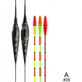 Alarma de flotador de pesca con cambio de color