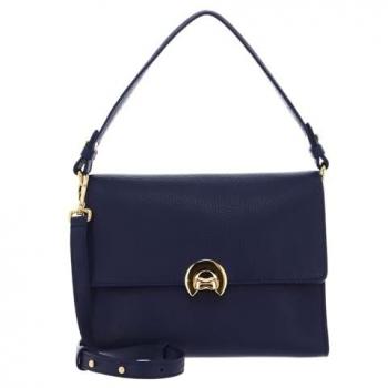 Coccinelle Blue Leather Shoulder Bag for Women, One Size