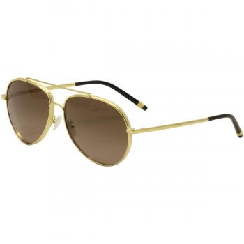 Boucheron BC0003S 002 58 Gafas de Sol Mujer Dorado (002-Gold/Brown)