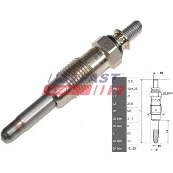 Blocco Interruttore Accensione Ft82419 Rapid Power