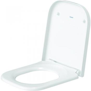 Duravit Happy D.2 abattant WC blanc avec charnières inox 0064590000