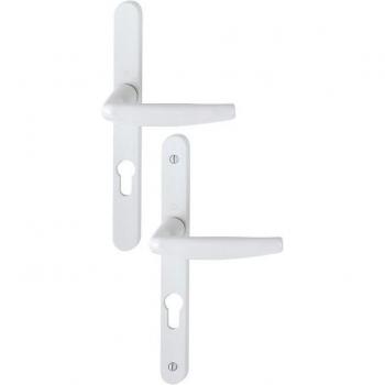 HOPPE Key Atlanta 1530 set di vetri stretti Bianco 9016