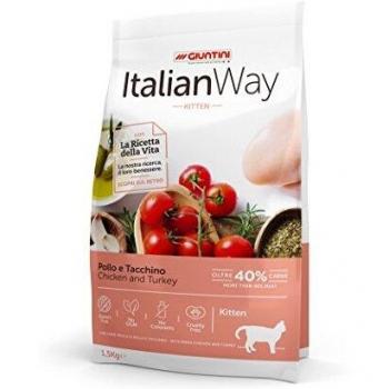 ItalianWay Cibo per Gattini Pollo e Tacchino