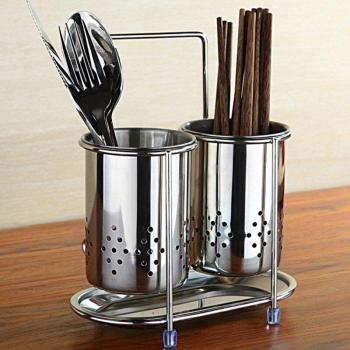 Stainless Steel Kitchen Chopstick Organizer