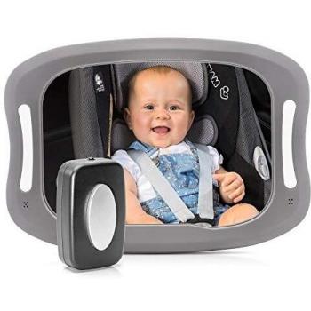 Reer Auto-Sicherheitsspiegel BabyView LED mit Licht