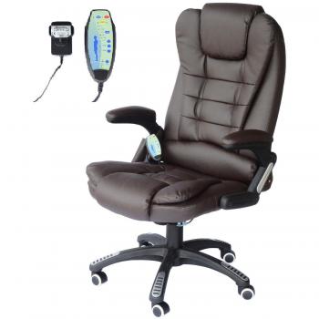 High Back PU Leather Massage Office Chair
