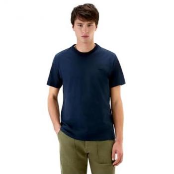 T-Shirt Woolrich Uomo Cotone Blu Taglia S