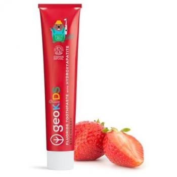 Pasta dental sabor fresa para niños con flúor e hidroxiapatita 75 ml
