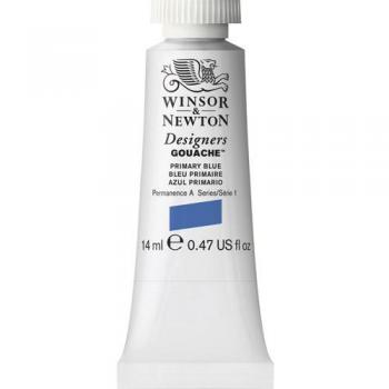 Primaire Blauwe Gouache – 14 ml Tube (Winsor & Newton)