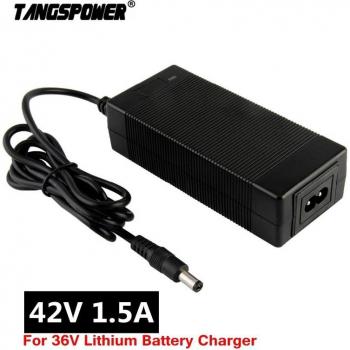 36V e-Bike Charger 42V 1.5A Input 100-240V