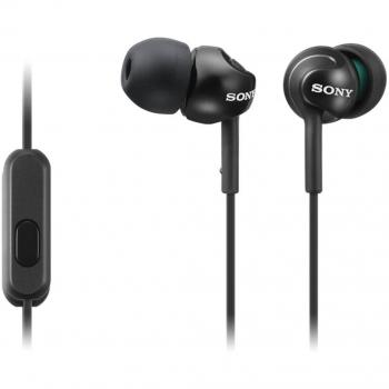 Sony MDR-EX110APB Écouteurs Intra-auriculaires Noir