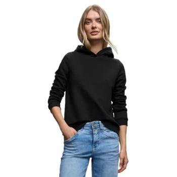 Street One Hoodie für Frauen, Schwarz, Gr. 34