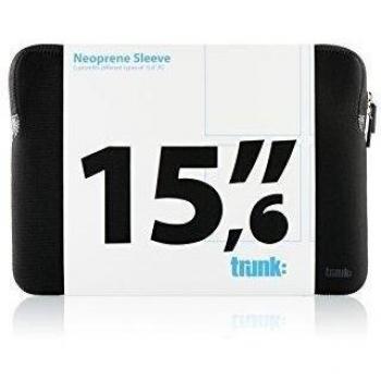Funda Neopreno Trunk TR-PC15-BLK para tabletas y laptops