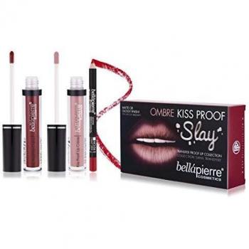 Bellapierre Cosmetics Kiss Proof Slay Lip Kit 40's Red Matte Finish