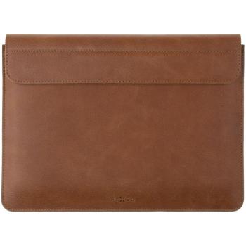 Hnědé kožené pouzdro FIXED Oxford pro MacBook Pro 16 (2019 a novější)