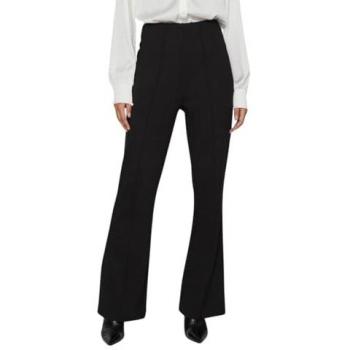 VILA Pantaloni a vita alta Billie Black Beauty XS (nero)
