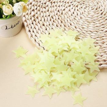 Glow-in-the-Dark 3D Star Stickers