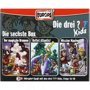 Die drei ??? Kids 3er Box 06. Folgen 16-18 (drei Fragezeichen) 3 CDs