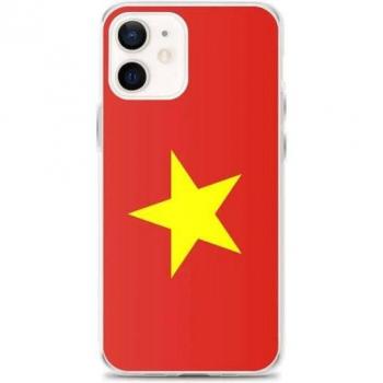 Soft Silicone Vietnam Flag PixelForma iPhone 12 Cover