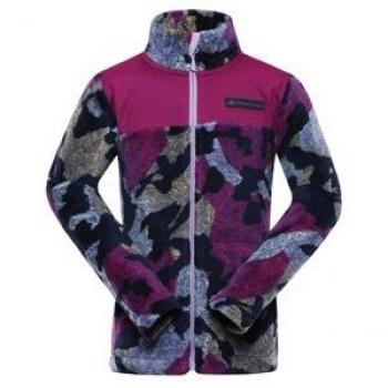 Sudadera supratérmica para niños ALPINE PRO EFLINO rosa talla 128/134