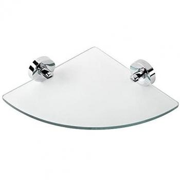 Geesa Luna tablette d'angle en chrome