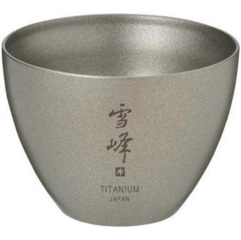 Snow Peak TW-020 Double-Wall Titanium Sake Cup