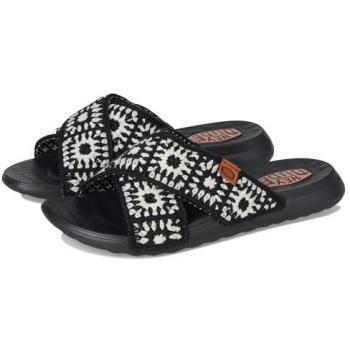 HEYDUDE Christi Slide Cotone Bianco