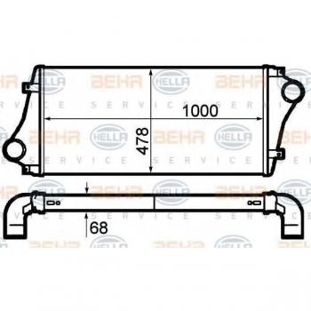 MAHLE Intercooler Original CI 382‑000P