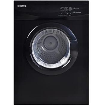 ElectriQ 7kg Black Tumble Dryer